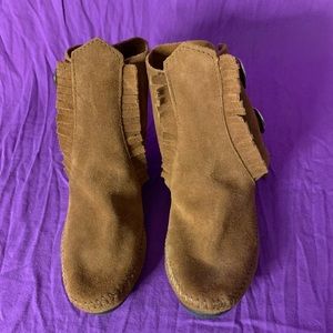 💵woman’s vintage moccasins sz6.5